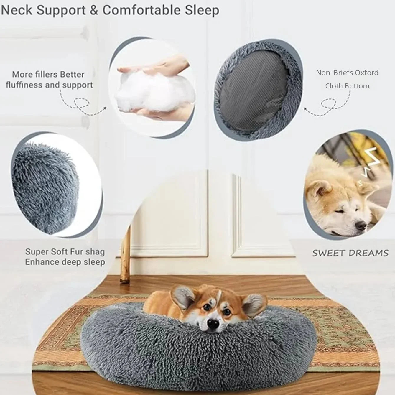 Bailey's Anti-Anxiety Comfort Bed