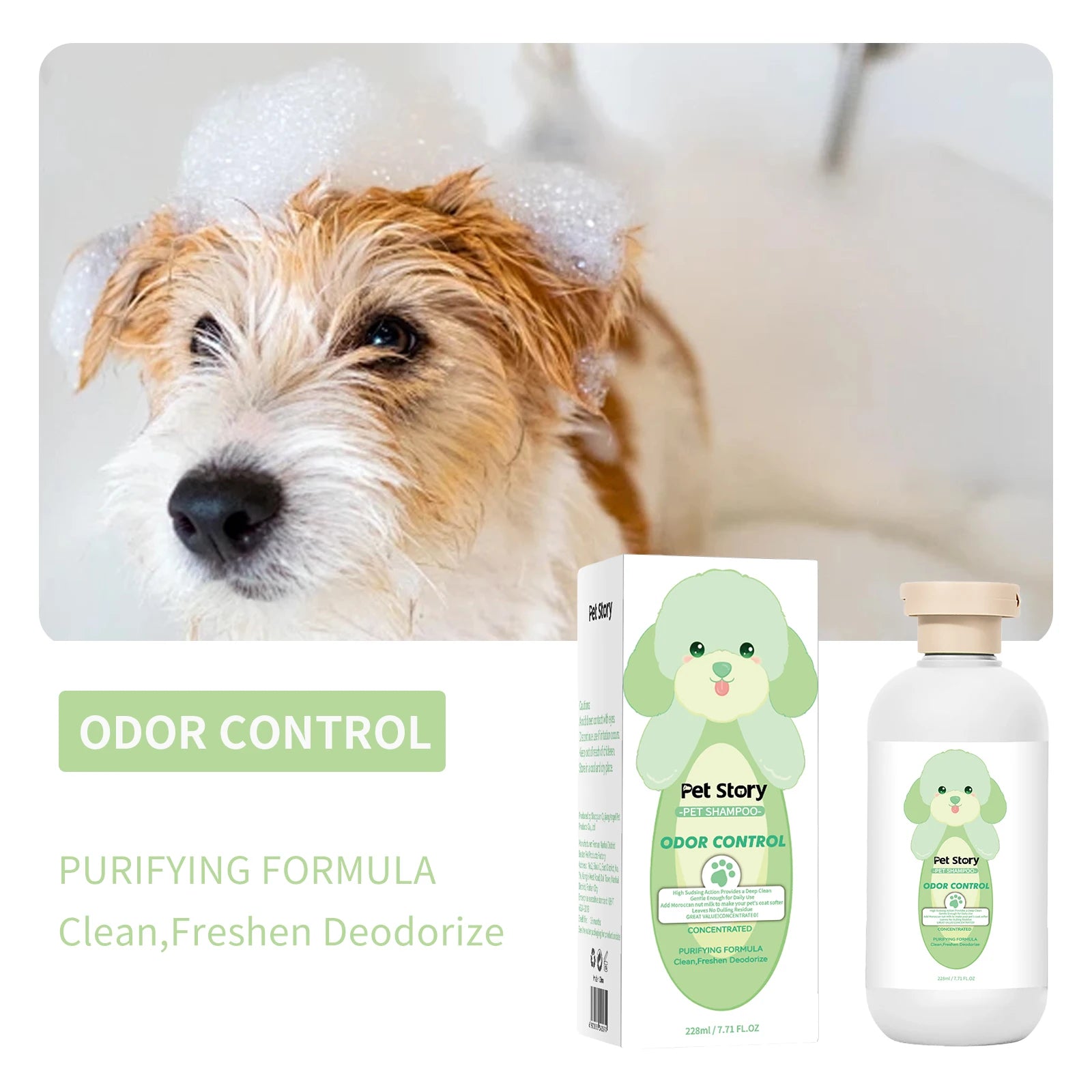 Safe-Pet Odor Removing Shampoo