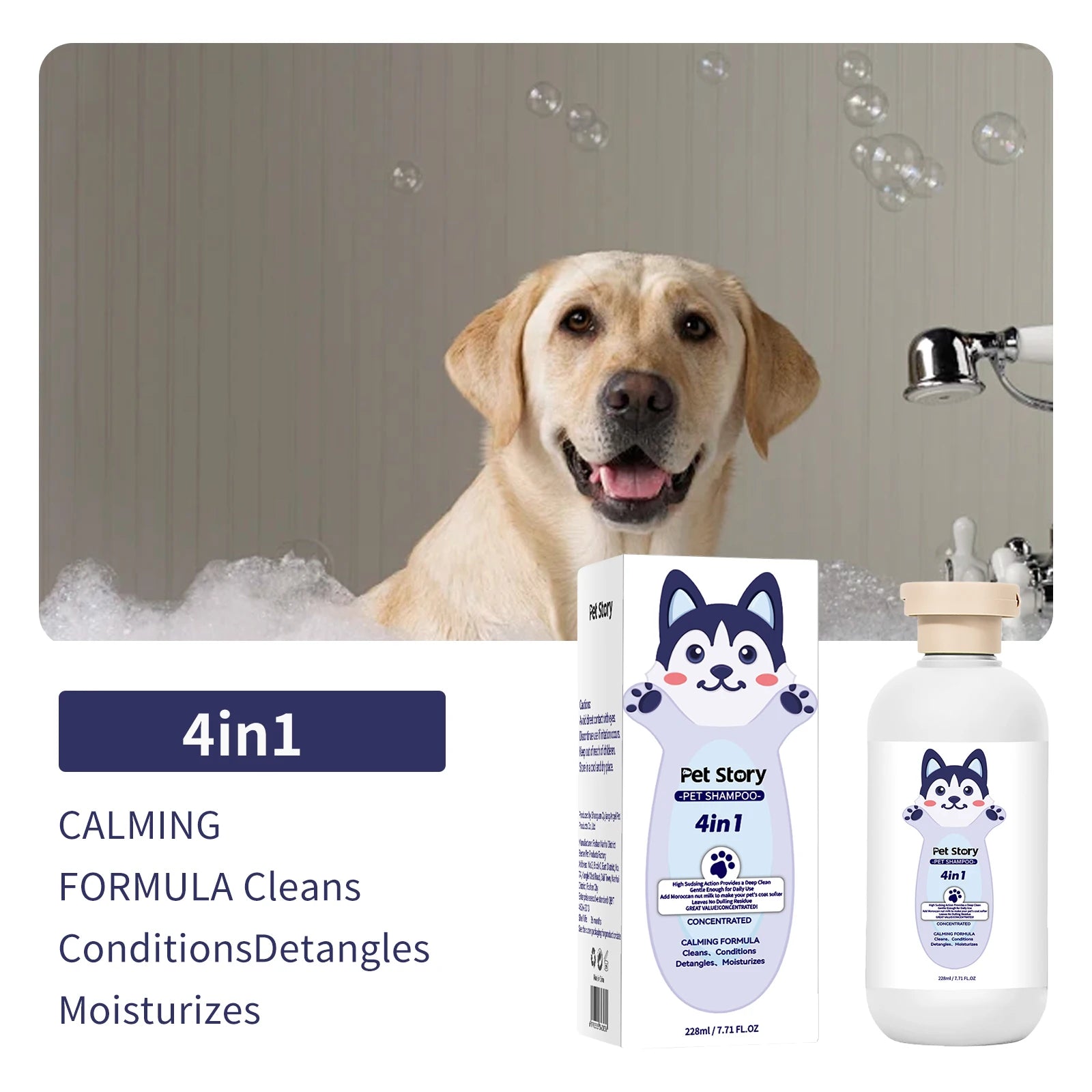 Safe-Pet Odor Removing Shampoo